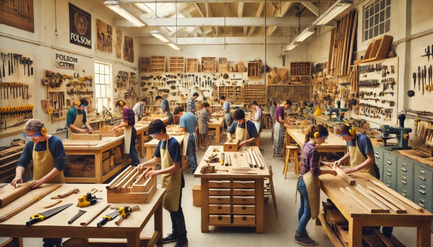 Folsom City Vocational Education Program Wood Woodworking Classes